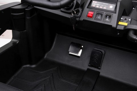 Auto Na Akumulator Buggy STRONG A032 Światła LED MP4 Biały