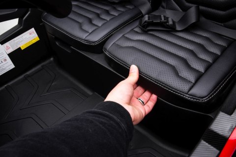 Auto Na Akumulator Buggy STRONG A032 Światła LED MP4 Biały