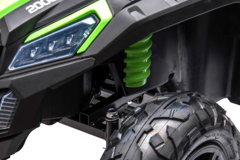 Auto Na Akumulator Buggy STRONG A032 Światła LED MP4 Biały