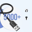 Kabel przewód USB - micro USB 2.4A 480Mbps 1.5m czarny