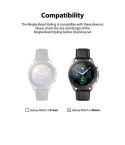 Ramka pierścień ochronny do Galaxy Watch 3 45mm Bezel Styling czarny