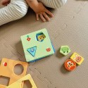 TOOKY TOY Układanka Montessori Kształty i Kolory Zwierzątka 6 Planszy FSC