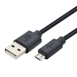 Kabel USB - Micro USB 3 m. czarny