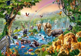 Puzzle 500 elementów Rzeka w dżungli