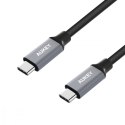 CB-CD5 nylonowy kabel USB C - USB C | 1m | 5 Gbps | 5A | 60W PD | 20V