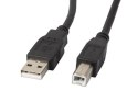 Kabel USB 2.0 AM-BM 3M Ferryt czarny