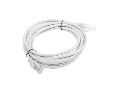 Patchcord kat.5e 3.0M UTP szary