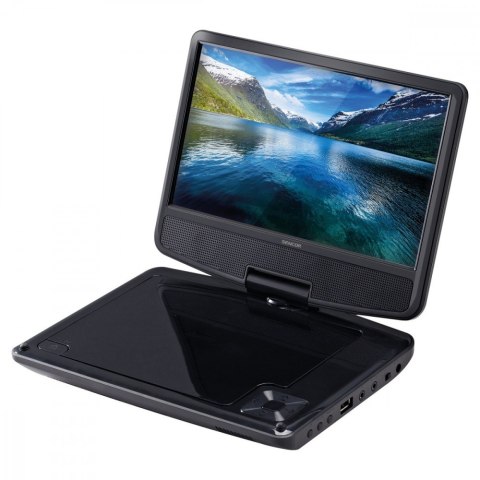Przenośny odtwarzacz DVD,SPV 2920 CZARNY, 9 cali TFT LCD Obrotowy
