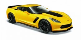 Model metalowy Corvette Z06 1/24 żółty
