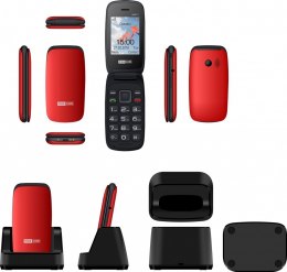 Telefon MM 817 czerwony