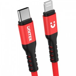 Kabel USB Typ-C - Lightning C14060RD 1,0m, M/M, MFI
