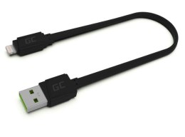 Kabel GCmatte USB - Lightning 25 cm, płaski