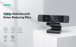 PC-LM1E Kamera internetowa USB | Full HD 1920x1080 | 1080p | 30fps | Mikrofony stereo