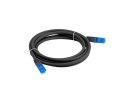 Patchcord kat.6a S/FTP CCA 1.5m Czarny