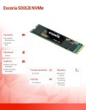 Dysk SSD Exceria 500GB NVMe 1700/1600Mb/s 2280