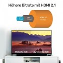 Kabel HDMI M/M 2m; v2.1; 8K; 120Hz; UHD; C138W