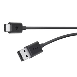 Kabel USB-A - USB-C 3m czarny