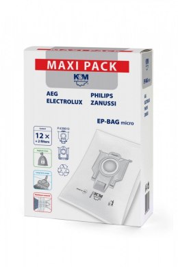 Worki do odkurzacza 12 + 2 EP-BAG micro MAXI PACK