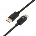 Kabel DisplayPort 1.8 m M/M v 1.4, Czarny