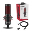 Mikrofon QuadCast czarno-czerwony