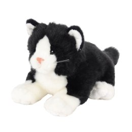 Maskotka Kot leżący czarny 30 cm