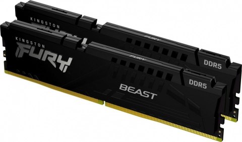 Pamięć DDR5 Fury Beast 64GB(2*32GB)/5600 CL40 czarna