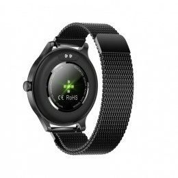 Smartwatch Classy czarny stalowy