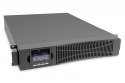 Zasilacz awaryjny UPS Online Rack 19" LCD, 3000VA/3000W, 6x12V/9Ah, 8xC13, 1xC19, USB, RS232, RJ45