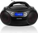 Boombox FM PLL CD/MP3/USB/AUX/Zegar/Alarm