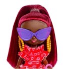 Lalka Barbie Extra Mini Minis Czerwone falbanki