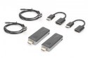 Przedłużacz/Extender HDMI bezprzewodowy 50m 1080p 60Hz FHD 5GHz, audio (zestaw)