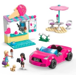 Klocki Barbie Mega Kabriolet i stoisko