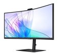 Monitor 34 cale ViewFinity S65VC VA 3440x1440 UWQHD 21:9 1xHDMI 1xDP 1xUSB-C (90W) 2xUSB 3.0 LAN (RJ45) 5ms HAS Webcam głośniki 