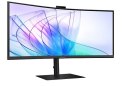 Monitor 34 cale ViewFinity S65VC VA 3440x1440 UWQHD 21:9 1xHDMI 1xDP 1xUSB-C (90W) 2xUSB 3.0 LAN (RJ45) 5ms HAS Webcam głośniki 