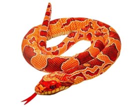 Maskotka Wąż czerwono-pomarańczowy 180cm