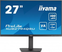 Monitor 27 cali XUB2794QSU-B6 VA,QHD,HDMI,DP,100Hz,HAS(150mm),USB3.2