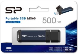 Dysk zewnętrzny SSD MS60 500GB USB 3.2 600/500MB/s