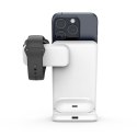 Ładowarka bezprzewodowa 3w1 z MagSafe do iPhone, Apple Watch i AirPods