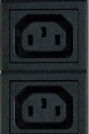Listwa zasilająca rack PDU 10xC13 1U 16A C19 2m