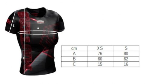 Koszulka treningowa damska MFC "MSTRS-BLACK"