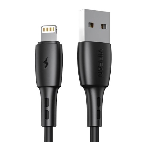 Kabel USB do Lightning VFAN Racing X05, 3A, 2m (czarny)