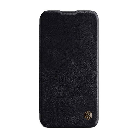 Etui skórzane Nillkin Qin Pro Leather Case do iPhone 14 Pro Max (czarne)