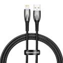 Kabel USB do Lightning Baseus Glimmer, 2.4A, 1m (czarny)