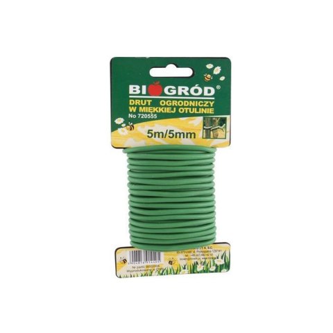 Drut Ogrodniczy w Miękkiej Otulinie 5m/5mm