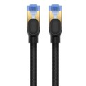 Kabel sieciowy w oplocie kat. 7 Baseus Ethernet RJ45, 10Gbps, 20m (czarny)