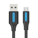 Kabel USB 2.0 A do Micro USB Vention COLBH 3A 2m czarny
