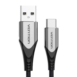 Kabel USB 2.0 A do USB-C Vention CODHC 3A 0,25m szary