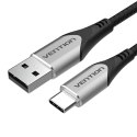 Kabel USB 2.0 A do USB-C Vention CODHD 3A 0,5m szary
