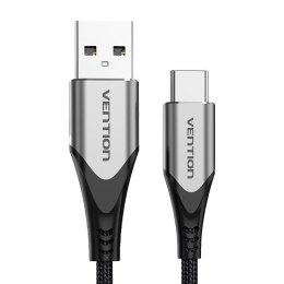 Kabel USB 2.0 A do USB-C Vention CODHF 3A 1m szary