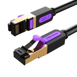 Kabel sieciowy CAT7 SFTP Vention ICDBG RJ45 Ethernet 10Gbps 1,5m czarny